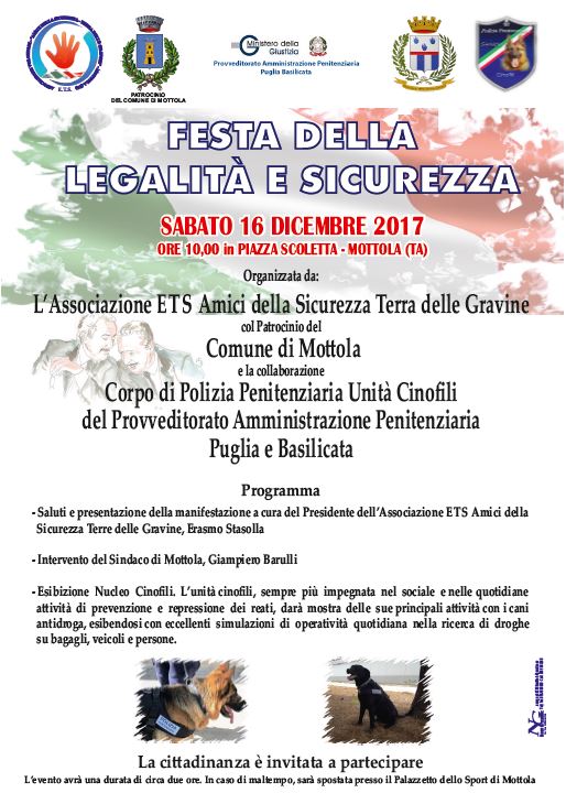 Locandina Festa legalità